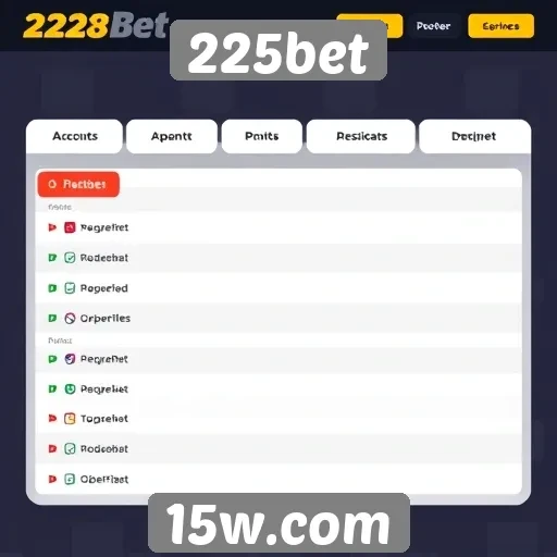 Recursos e funcionalidades do site 225bet