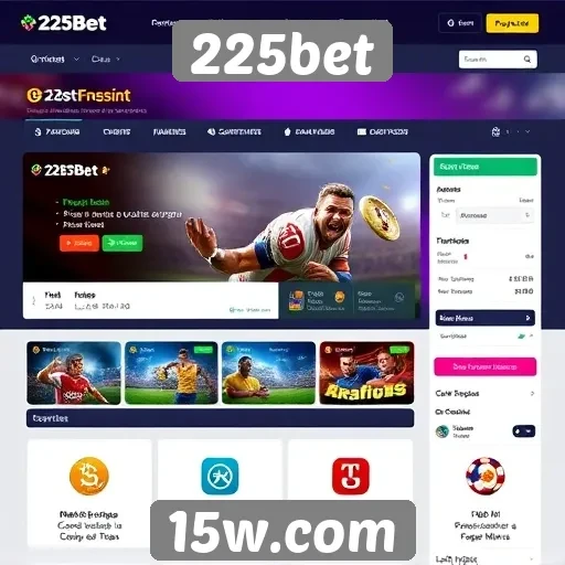Características e funcionalidades do site 225bet